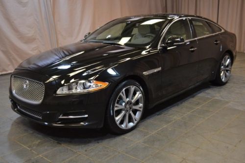 Jaguar xj portfolio pkg 1 owner nav awd factory waranty only 1k 20 wheels