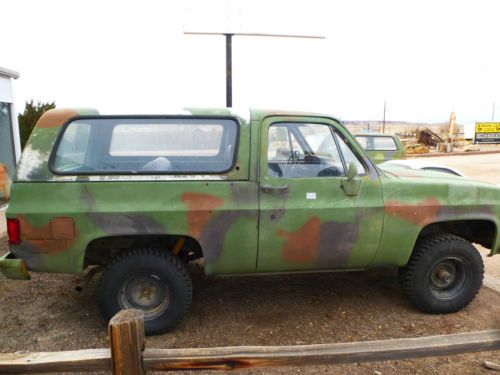1986 Military Chevrolet Blazer M1009 CUCV, image 3