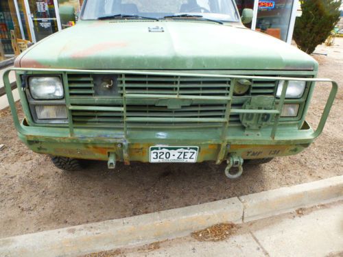 1986 Military Chevrolet Blazer M1009 CUCV, image 4