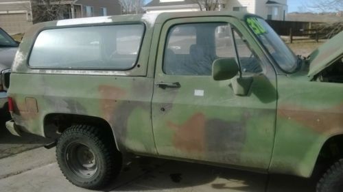 1986 Military Chevrolet Blazer M1009 CUCV, image 7