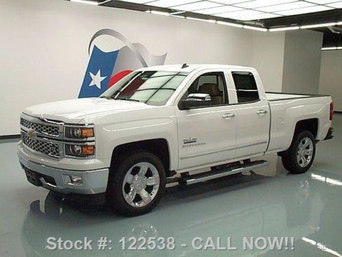 2014 chevy silverado ltz double cab climate leather 3k texas direct auto