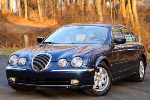 2000 jaguar s-type s type v8 4.0l super low 30k miles florida carfax garaged