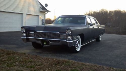 1968 cadillac fleetwood 75 limousine 4-door 7.7l