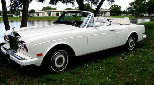 1989 rolls royce corniche l l