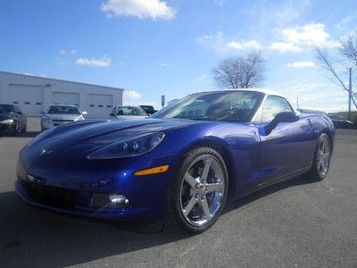 Blue tan leather interior convertible chrome wheels 6.0l v8 3lt bose sound