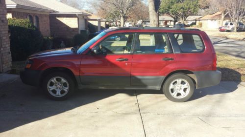 2004 subaru forester x wagon 4-door 2.5l