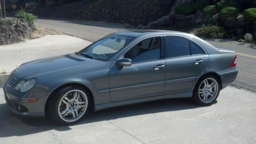 C 55 amg dark grey 95,253 miles supercharged great shape loaded