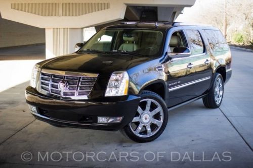 2010 cadillac escalade esv navigation sat radio bluetooth dual tv/dvd