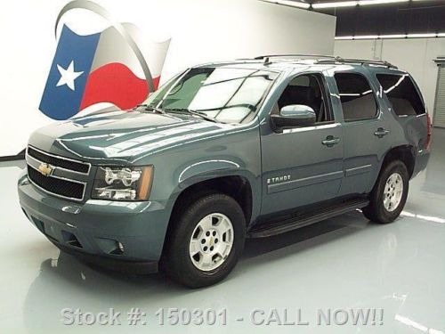 2009 chevy tahoe 2lt leather nav dual dvd rear cam 77k texas direct auto
