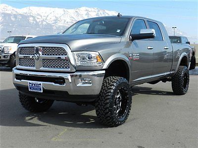 Dodge ram mega cab laramie 4x4 cummins diesel custom new lift wheels tires nav