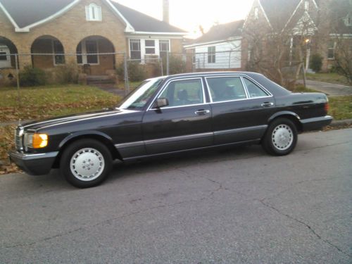 1991 MERCEDES BENZ 420 SEL, image 3