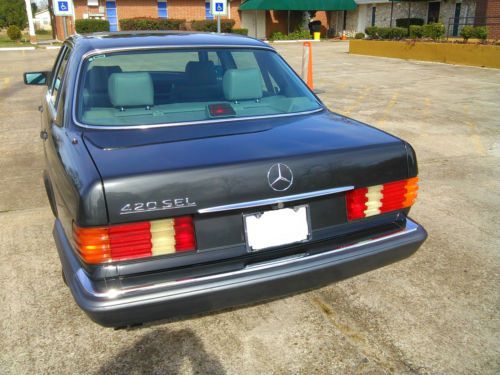 1991 MERCEDES BENZ 420 SEL, image 4