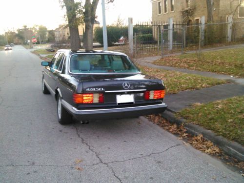 1991 MERCEDES BENZ 420 SEL, image 6