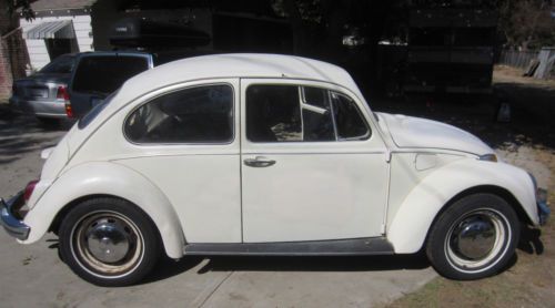 Vw volks 1968 bug 2nd owner all original