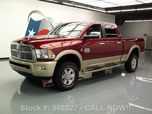 2011 dodge ram 2500 longhorn crew 4x4 diesel nav 83k!! texas direct auto