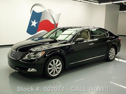 2007 lexus ls460 l luxury sunroof vent seats nav 24k mi texas direct auto