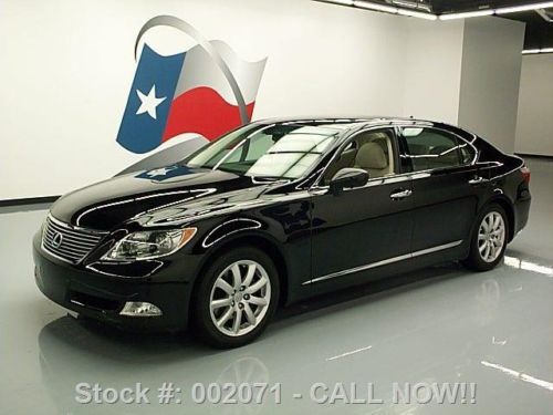 2007 lexus ls460 l luxury sunroof vent seats nav 24k mi texas direct auto