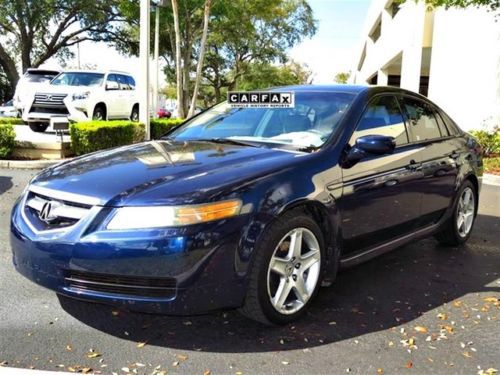 Acura tl 85k mi clean carfax navi heated leather sunroof v6 fwd keyless access