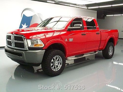 2011 dodge ram 2500 crew diesel 4x4 auto side steps 56k texas direct auto