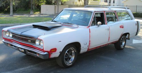 1969 dodge coronet 440 wagon  super bee   383/4-speed