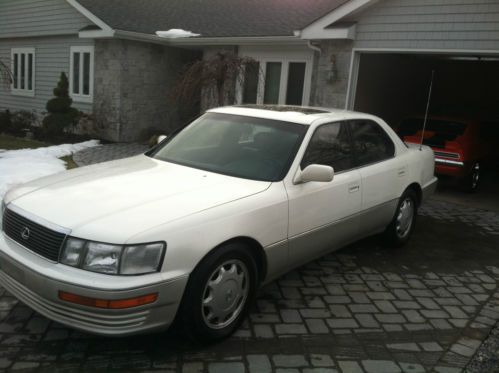 1993 lexus ls400 base sedan 4-door 4.0l mint 49k low miles one owner