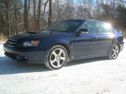 2005 subaru legacy gt sedan 4-door 2.5l turbo auto leather