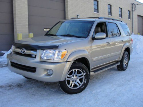 2006 toyota sequoia limited 4x4 luxury package dvd player every option navi