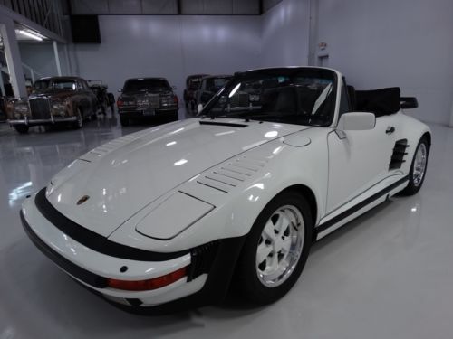 1988 porsche 930 turbo cabriolet factory slant nose, 41,068 original miles!