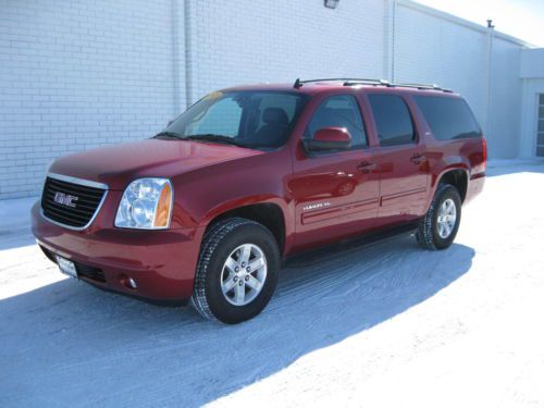 2013 gmc yukon xl 1500 slt dual dvd&#039;s sunroof leather heated memory seating