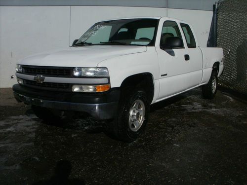 2002 chevrolet silverado 1500 ext cab 4x4, asset # 16453