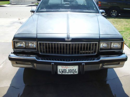 1986 caprice classic brougham, v-8, 4 door sedan