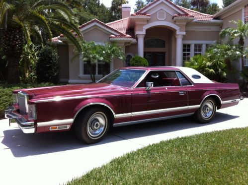 1977 lincoln mark v base coupe 2-door 7.5l