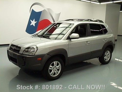 2008 hyundai tucson se sunroof leather alloys 64k miles texas direct auto