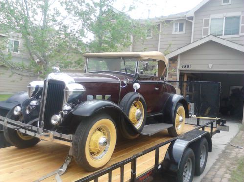 Beautiful, one of a kind ford model a roadster