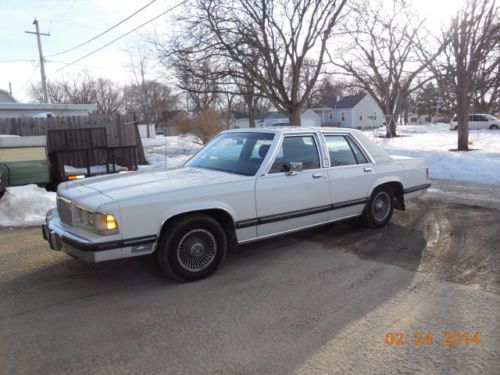 1989 mercury grand marquis ls 4 door sedan