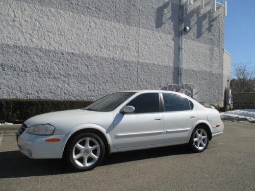 Leather moonroof  pearl white