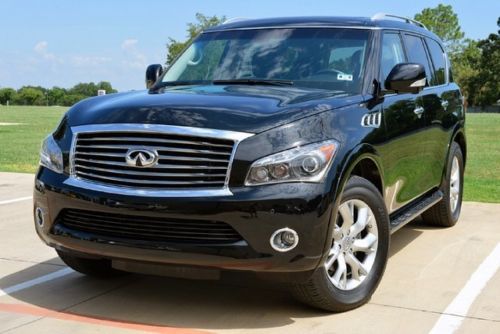 13 infiniti qx56 deluxe touring package theater package