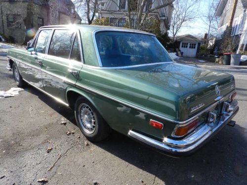 1971 300 sel mercedes benz 3.5 low miles show room mint garaged rare 1 of 2300