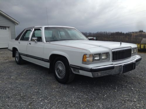 1990 mercury marquis  gs-vintage-classic-luxury-clean-nice!!!