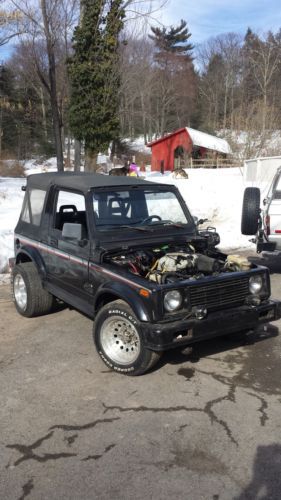 87 suzuki samurai 4.3 vortec v6 conversion  fast !!!