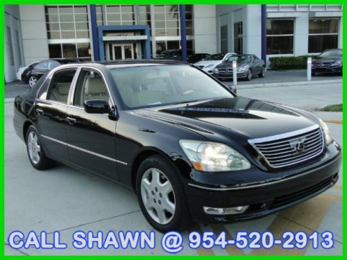 2005 lexus ls430 ultra, rear powerseats, navi,backupcamera,loaded car, l@@k!!!