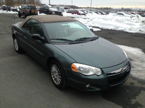 2004 chrysler sebring touring convertible summer ready!!! no reserve