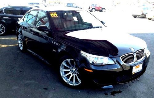 08 bmw m5 5.0l v10 smg valentine 1 radar detector finance comfrot access heated