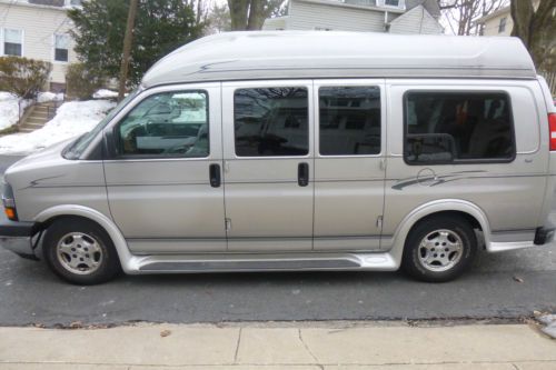 Chevy high top custom van