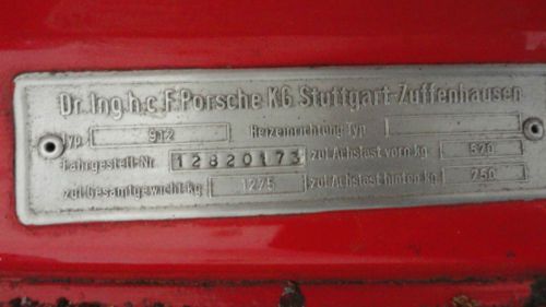 1968 PORSCHE 912 COUPE, image 24