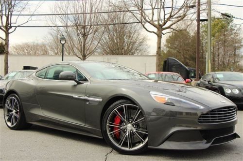 2014 aston martin vanquish -565hp,red stitch,great colors,loaded,like new!