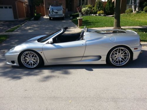 Ferrari 360 spider-rare 6 speed | tons of carbon | lots of extras | full service