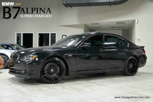 2007 bmw alpina b7 only 27k miles! night vision rear seat dvd supercharged wow$$