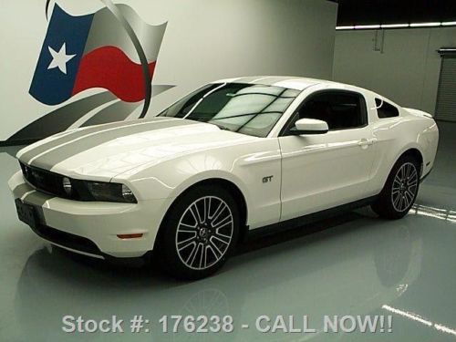 2010 ford mustang gt premium 5-spd leather 19&#039;s 35k mi texas direct auto