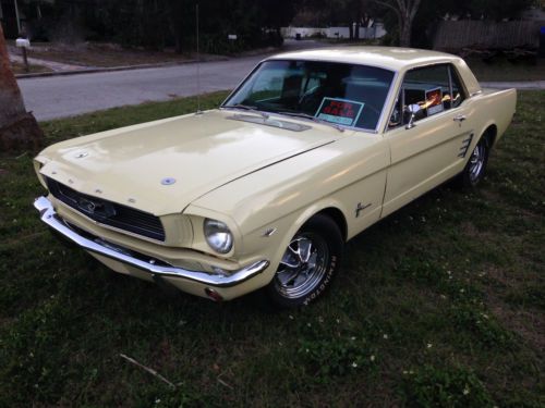 1966 ford mustang, 289 v8, a/c, pony interior, 4-speed, 66 coupe, hardtop